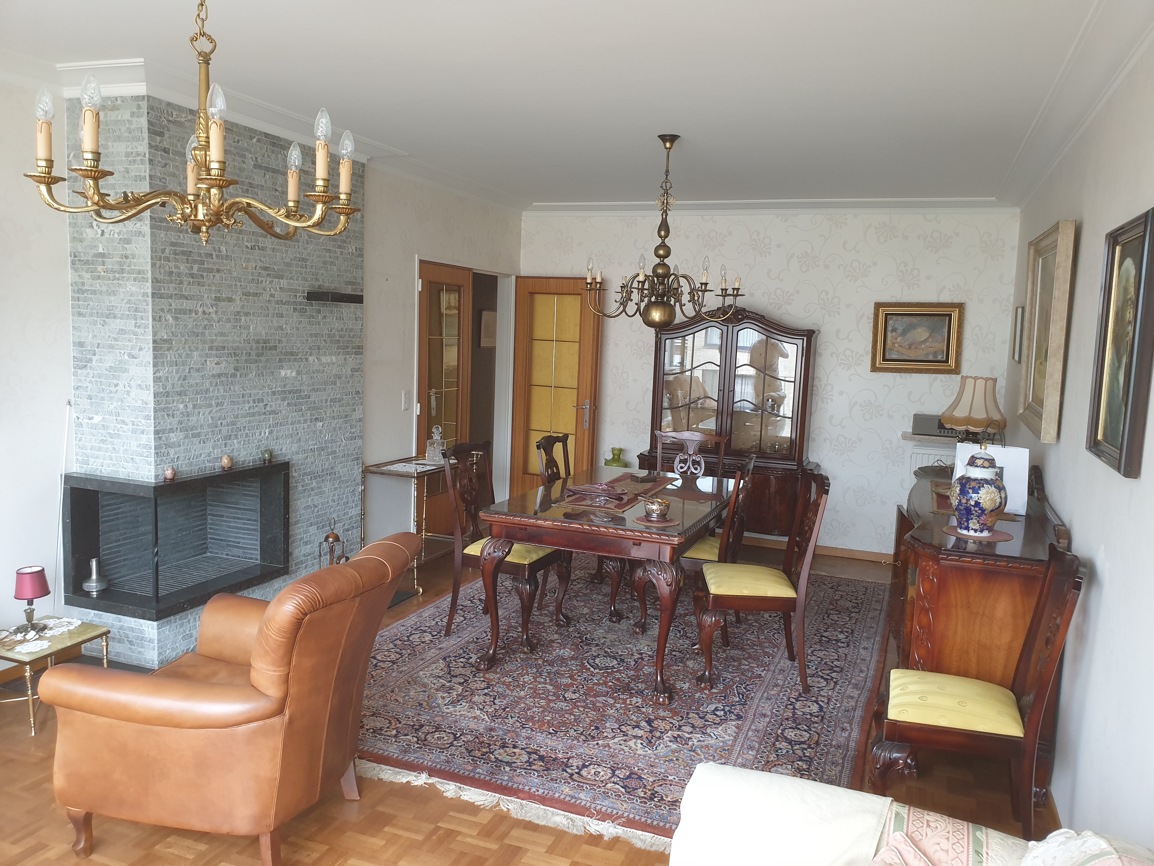 Antieke woonkamer