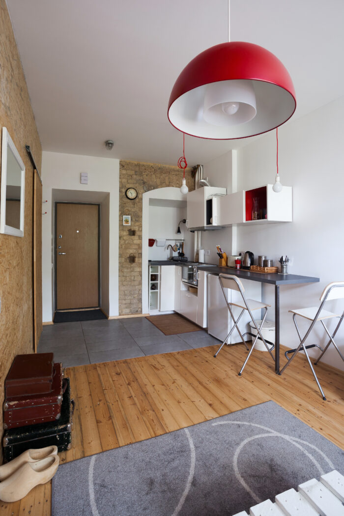 Appartementsgebouwen opruimen